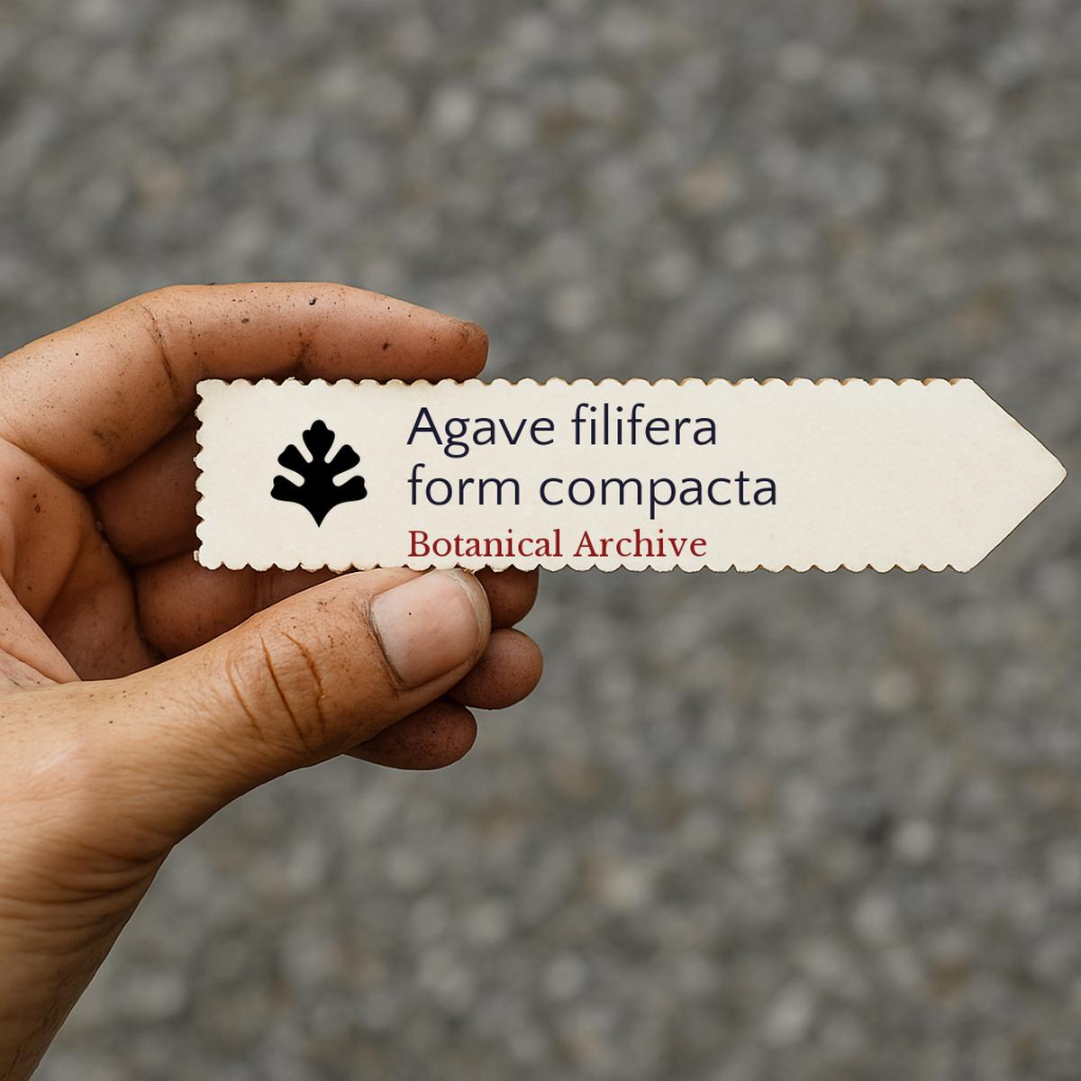 Agave filifera form compacta SEEDS