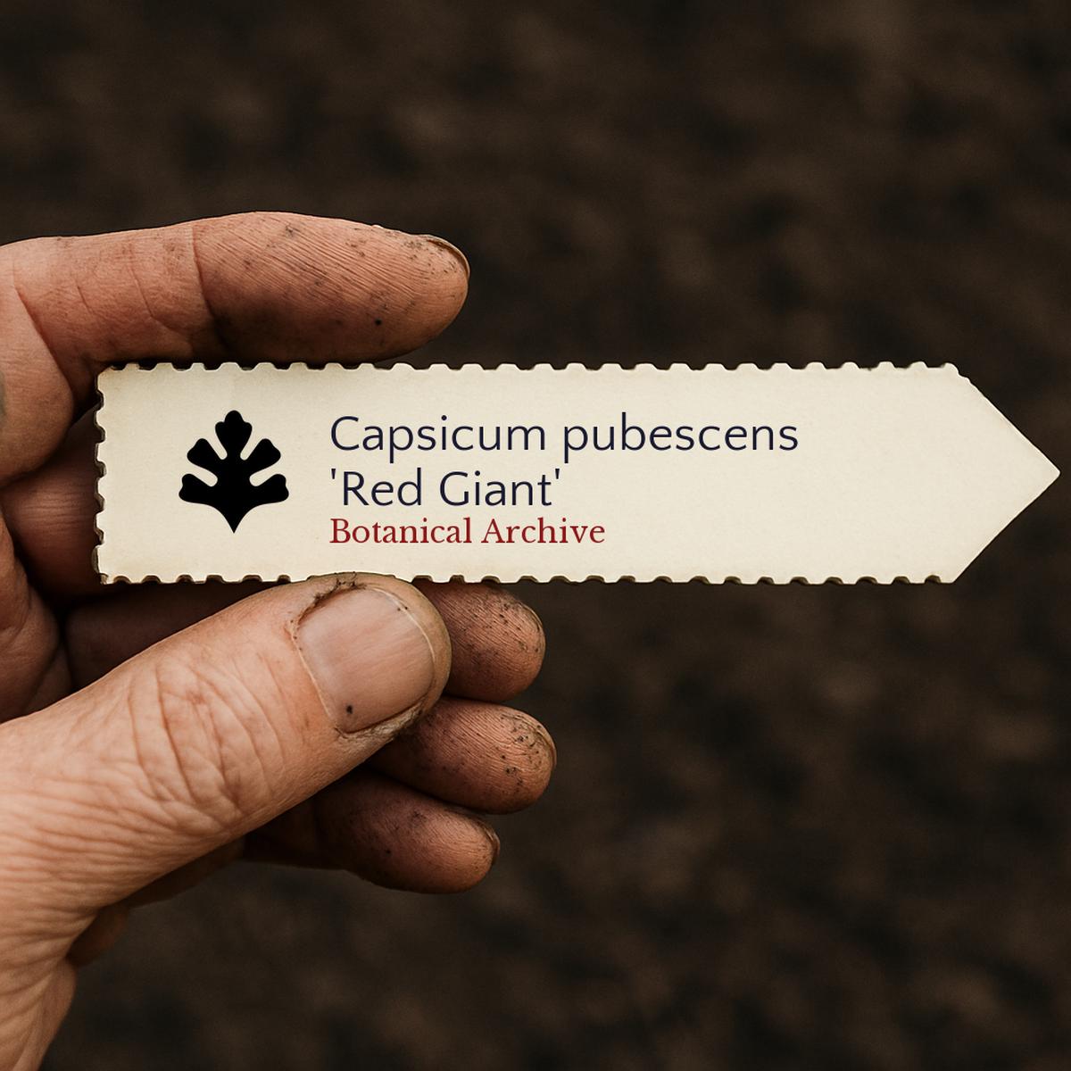 Capsicum pubescens 'Red Giant' SEEDS