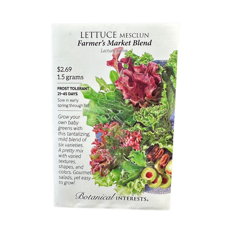 Lettuce Mesclun Farmer's Market