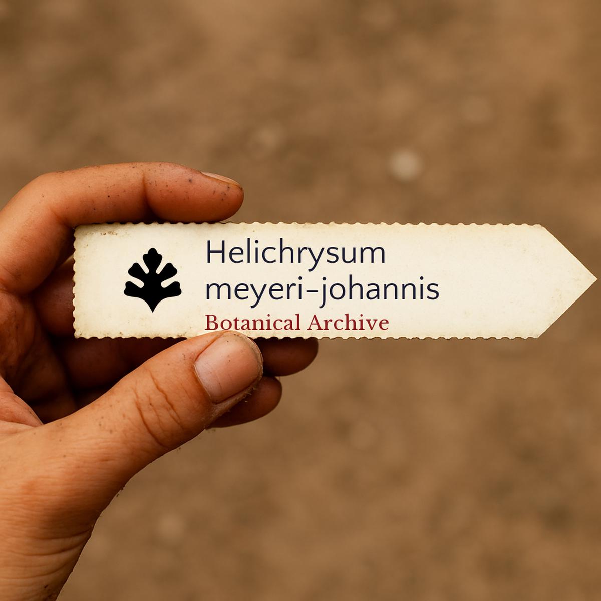 Helichrysum meyeri-johannis SEEDS