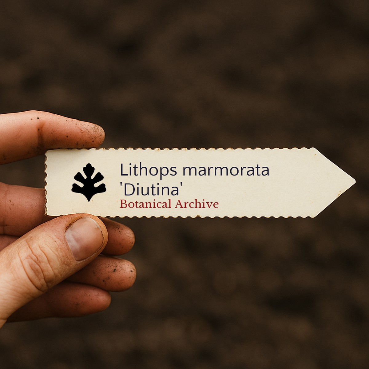 Lithops marmorata 'Diutina' SEEDS