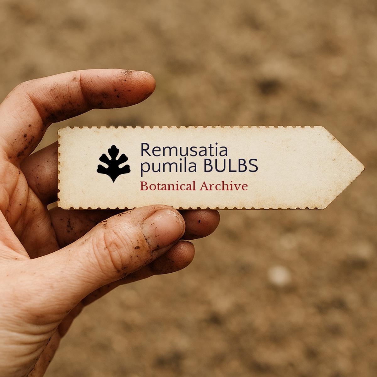 Remusatia pumila BULBS SEEDS