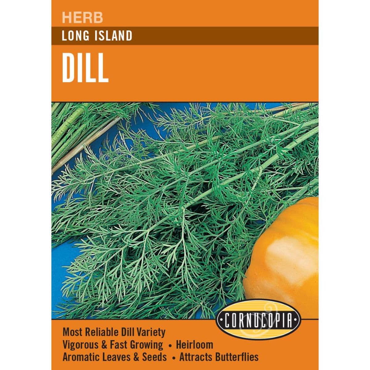 Dill Long Island Mammoth - Cornucopia Seeds