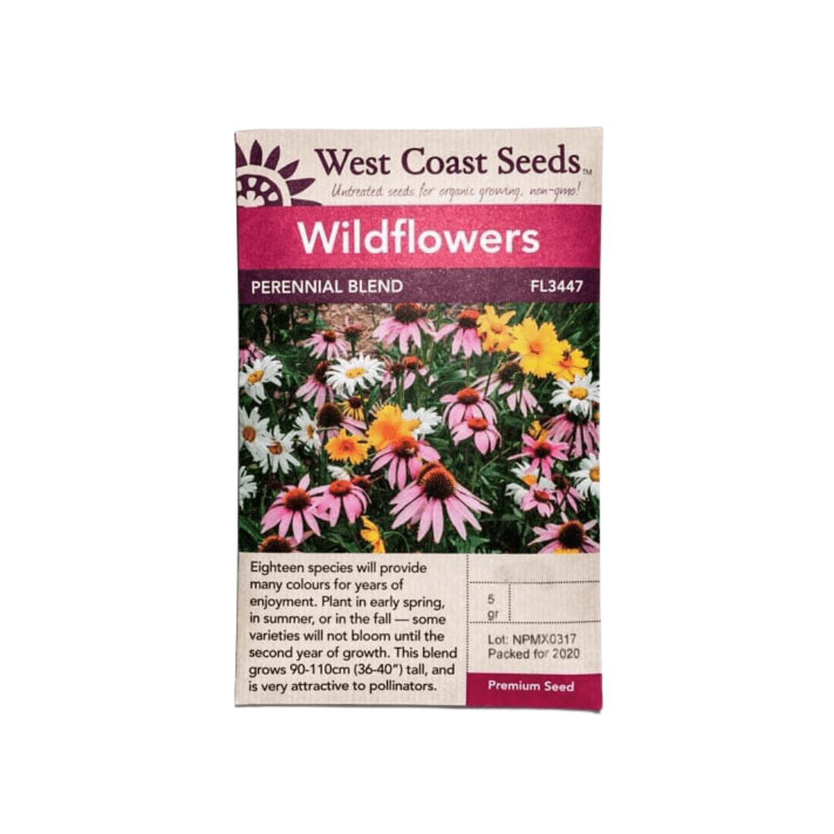 Wildflower Perennial Mix Blend Seeds | West Coast Seeds