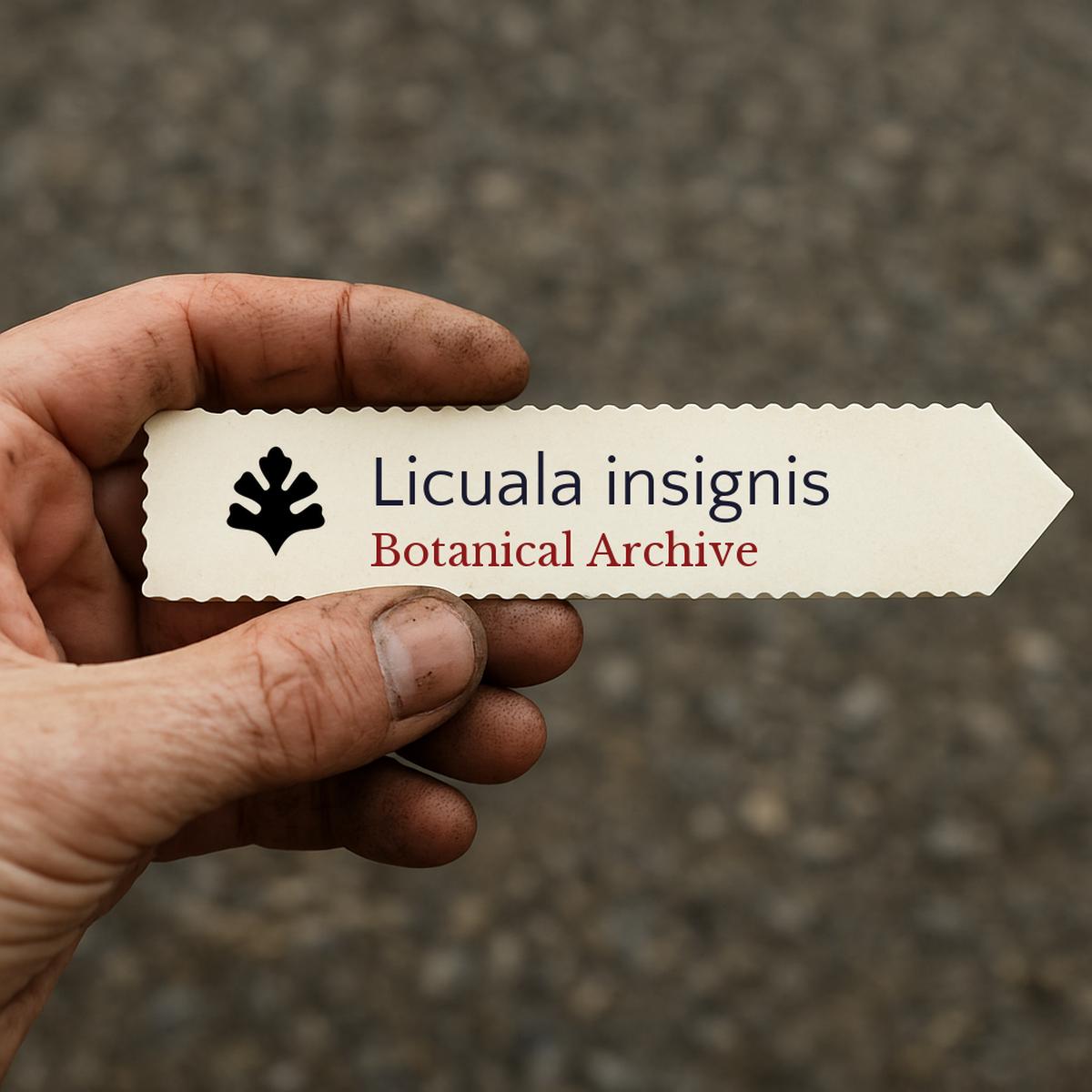 Licuala insignis SEEDS