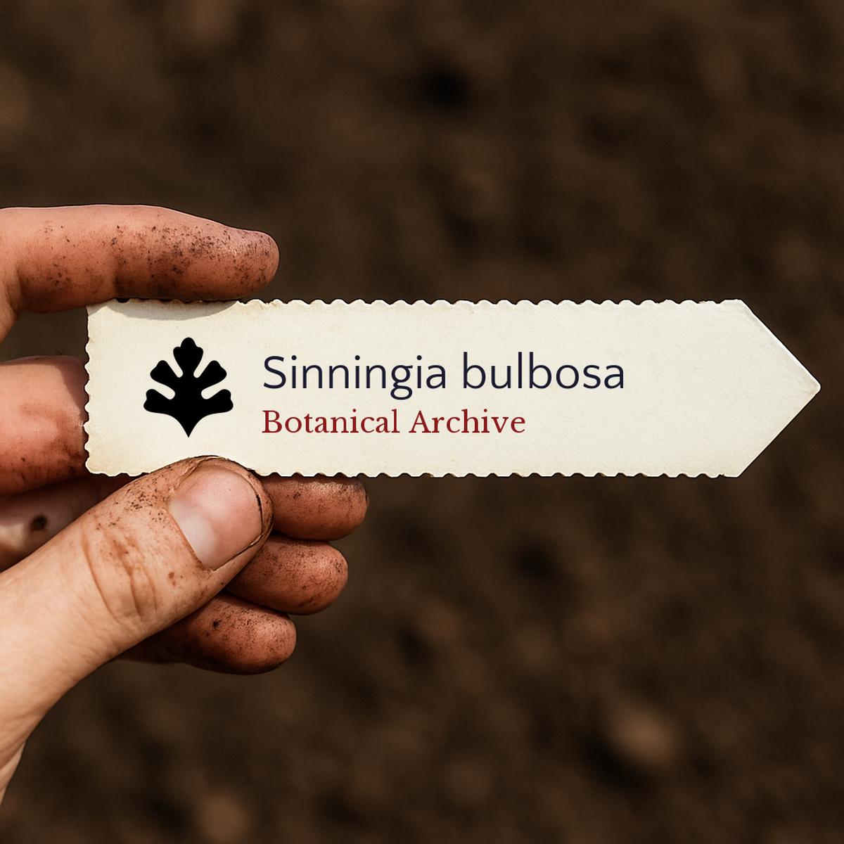 Sinningia bulbosa SEEDS