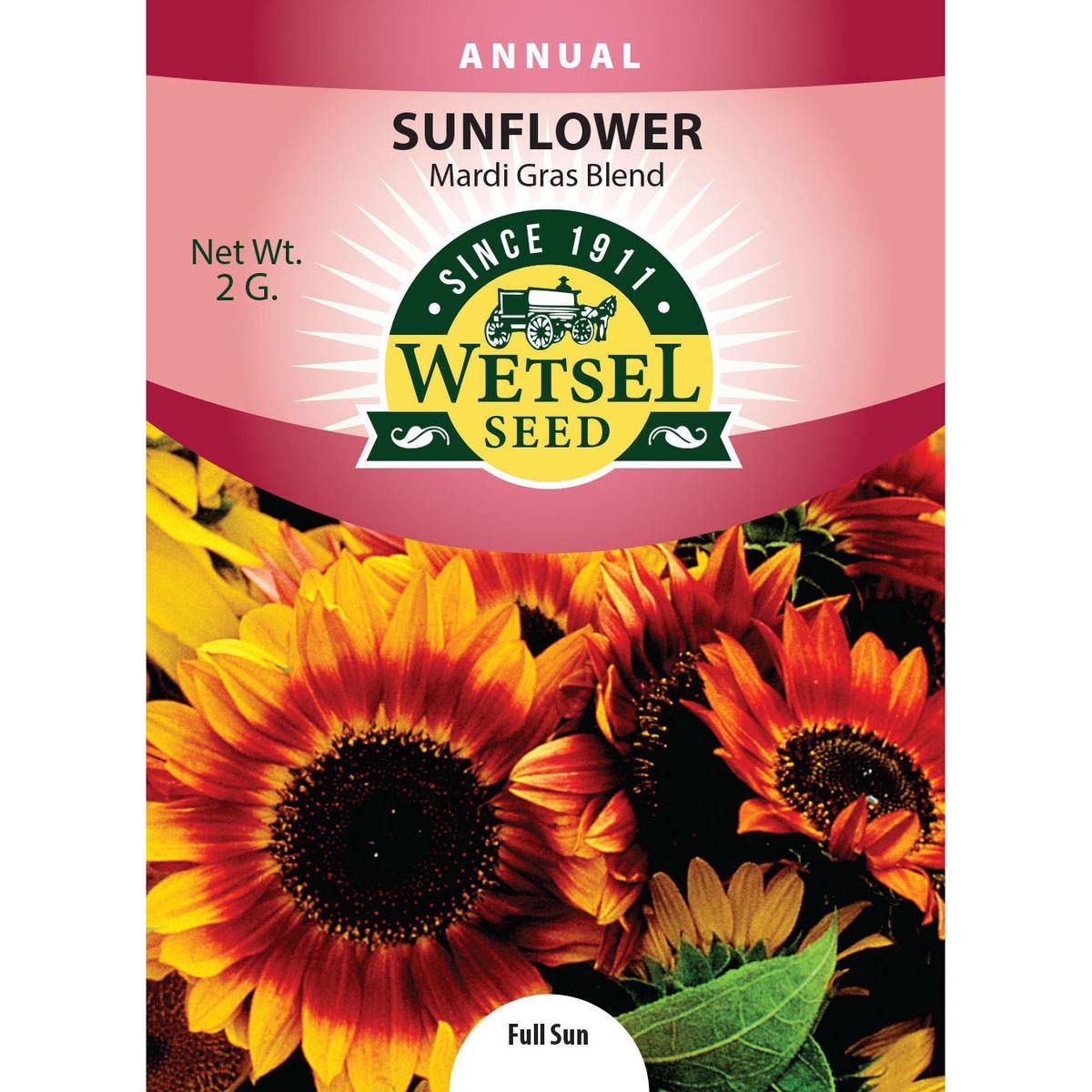 Wetsel Seed Sunflower Mardi Gras Mix Blend Seed