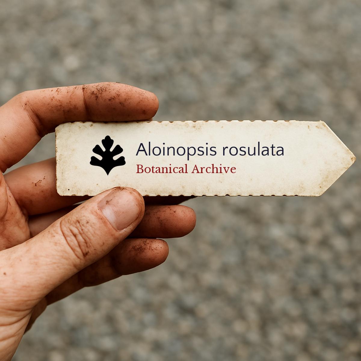 Aloinopsis rosulata SEEDS