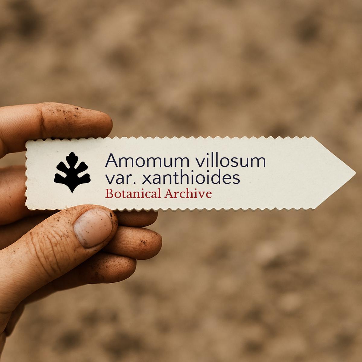 Amomum villosum var. xanthioides SEEDS