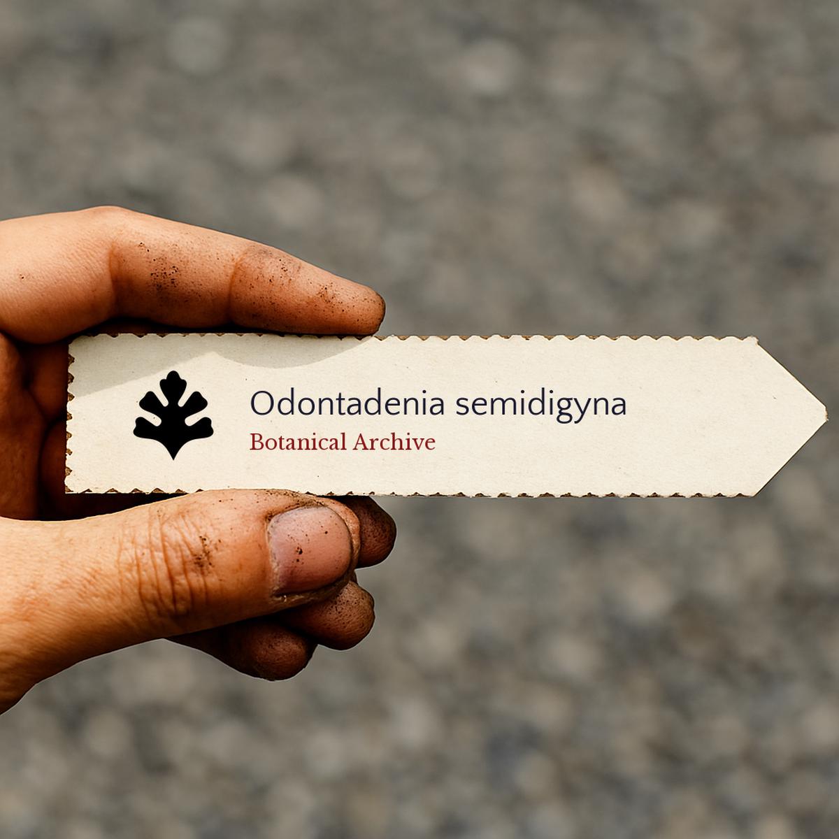 Odontadenia semidigyna SEEDS