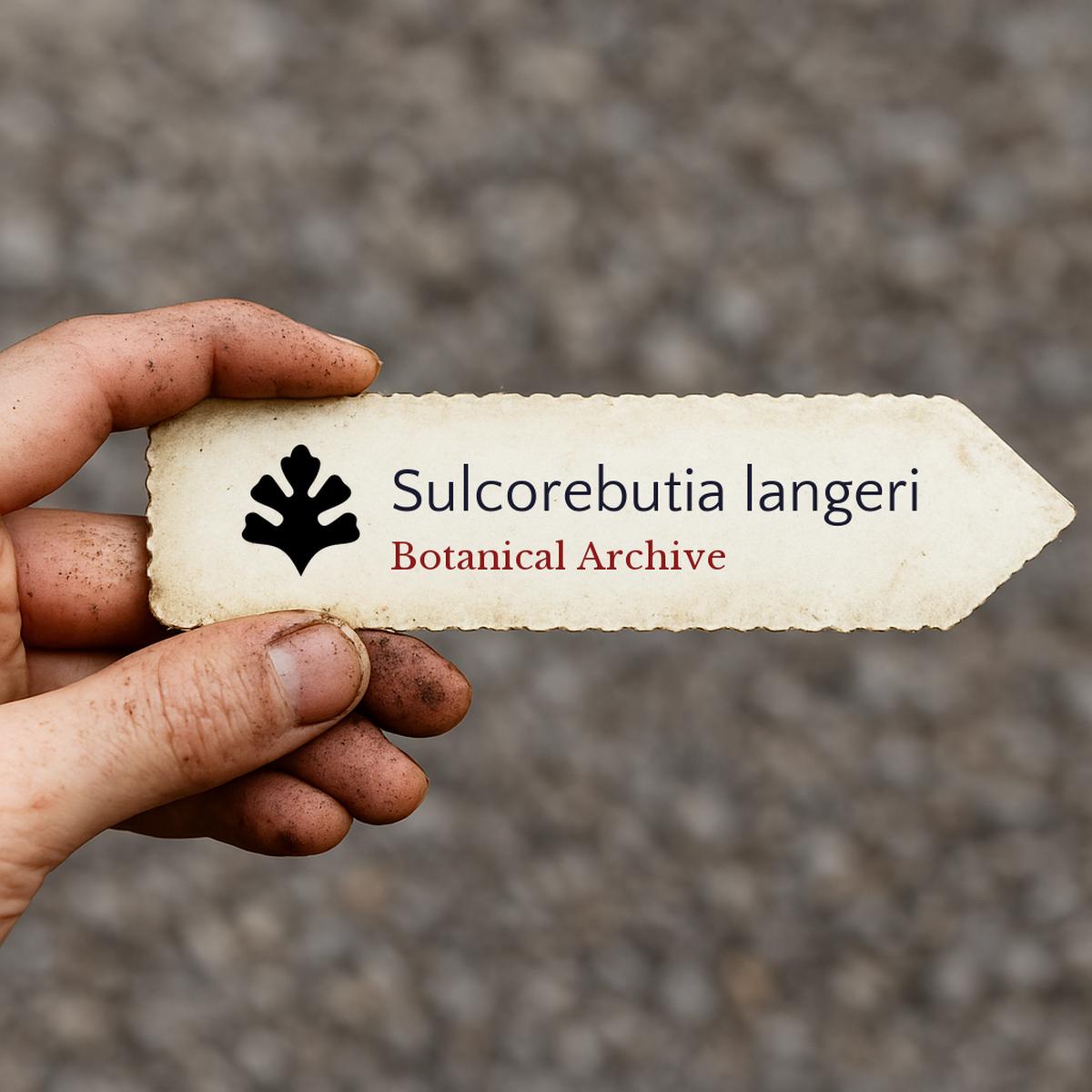 Sulcorebutia langeri SEEDS