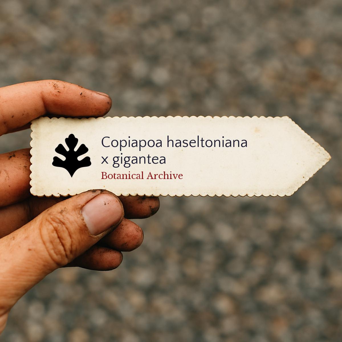 Copiapoa haseltoniana x gigantea SEEDS