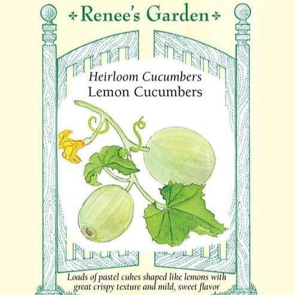 Cucumber Lemon - Renee's Garden