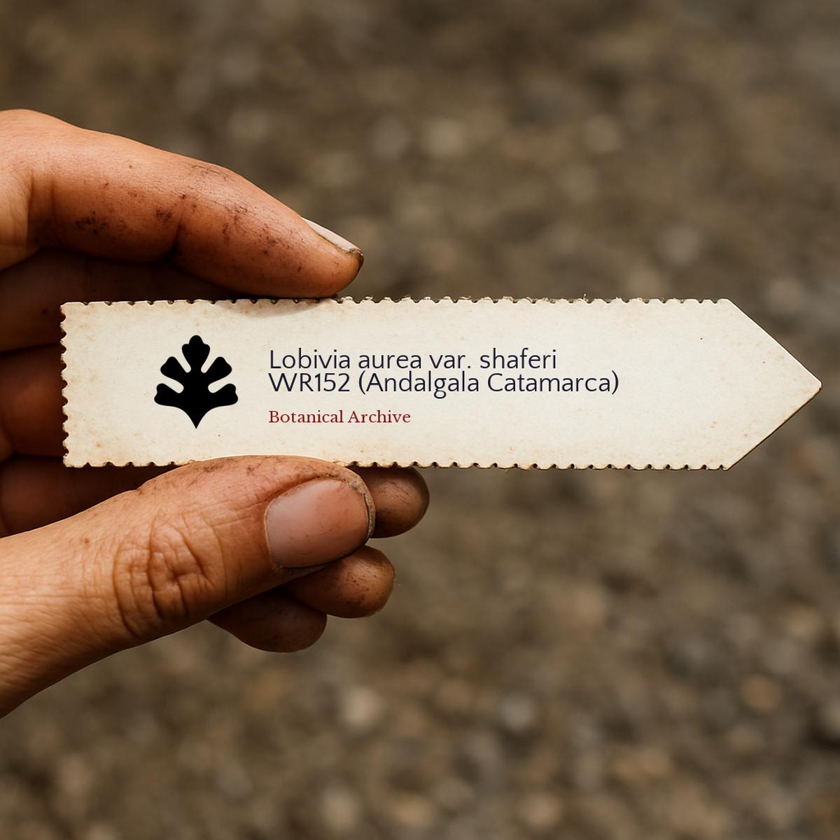 Lobivia aurea var. shaferi WR152 (Andalgala Catamarca) SEEDS