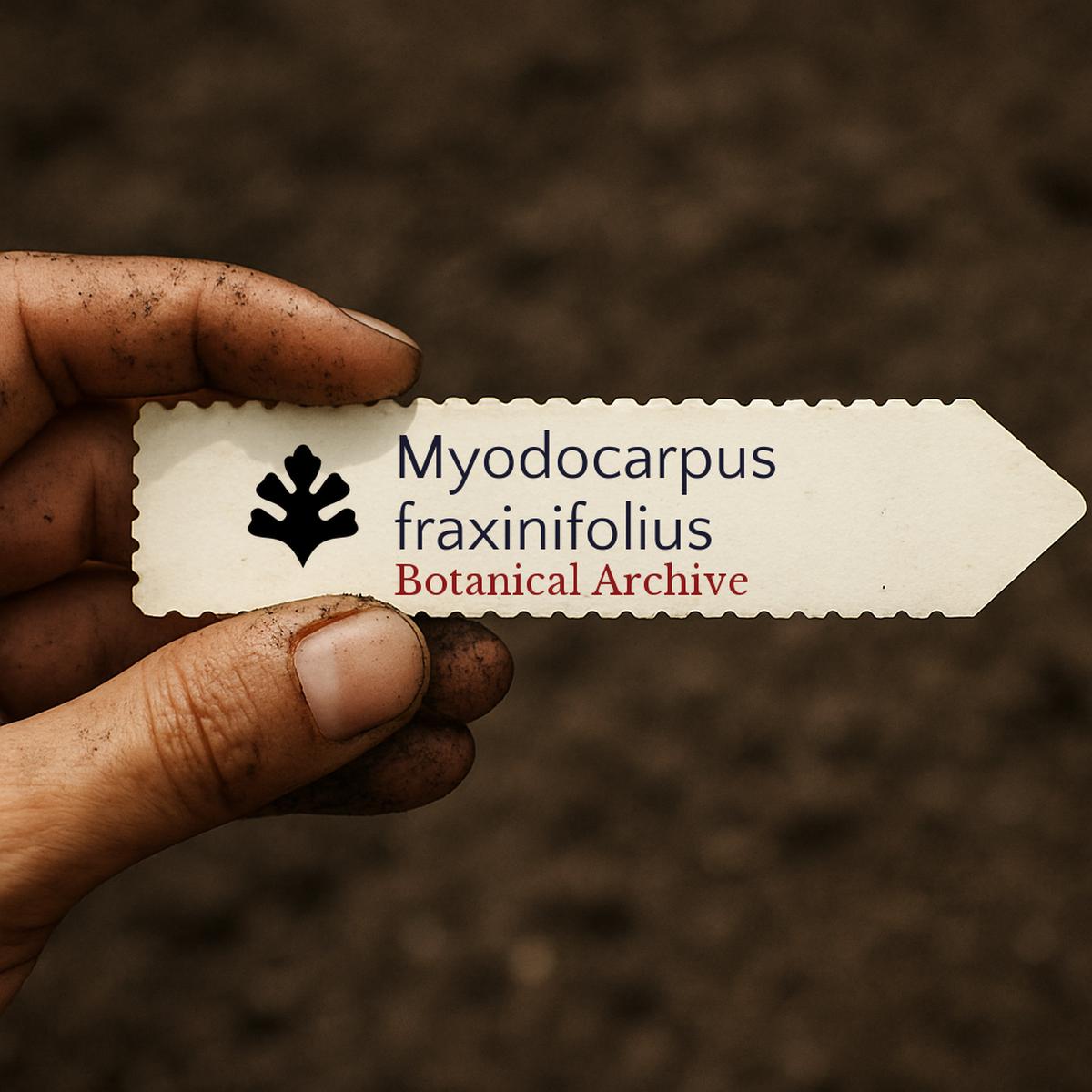 Myodocarpus fraxinifolius SEEDS