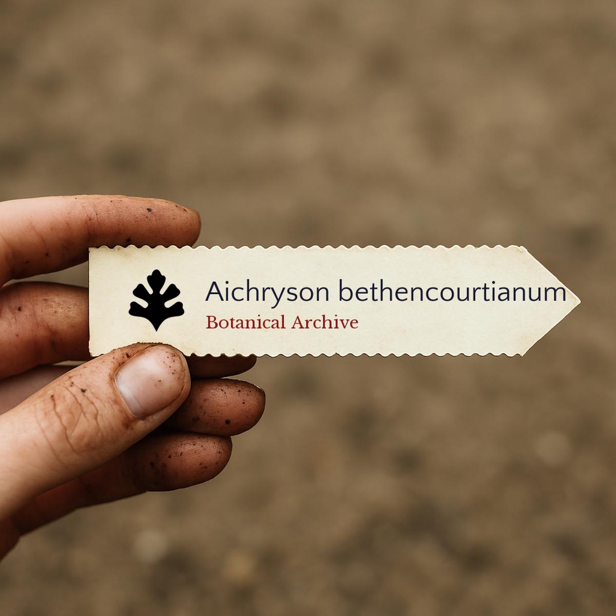 Aichryson bethencourtianum SEEDS