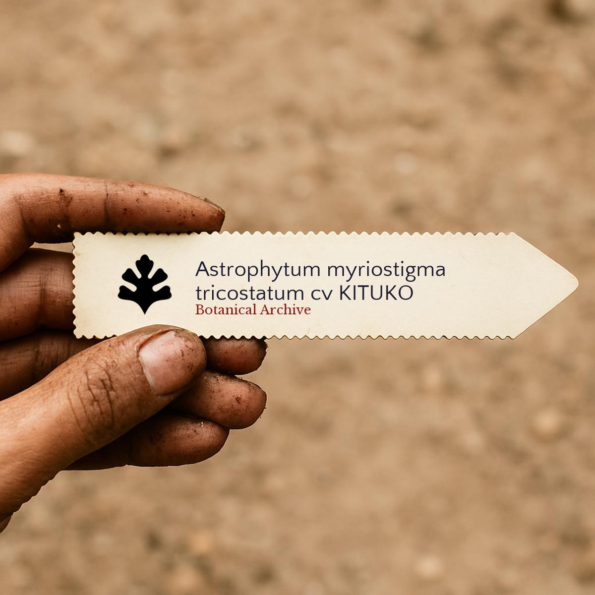 Astrophytum myriostigma tricostatum cv KITUKO SEEDS