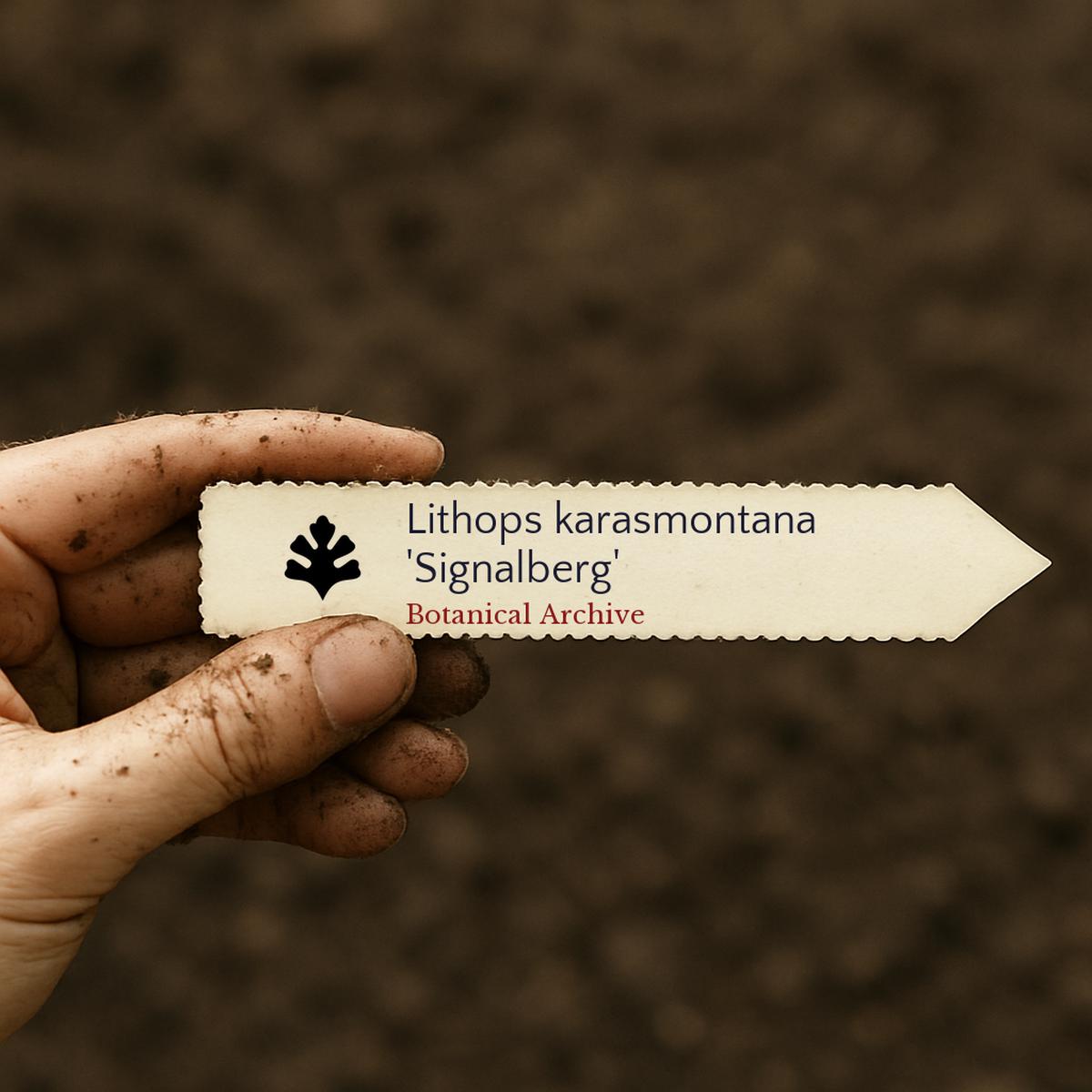 Lithops karasmontana 'Signalberg' SEEDS