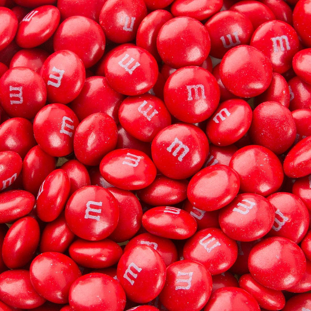 Red M&M's Chocolate Candy (Chalav Stam)