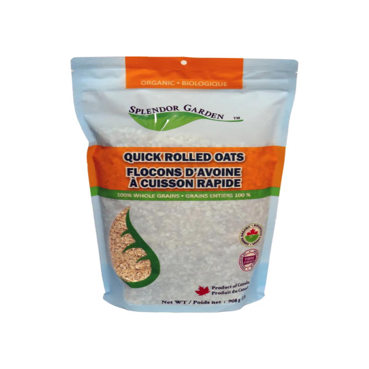 Splendor Garden Organic Quick Oats 908g