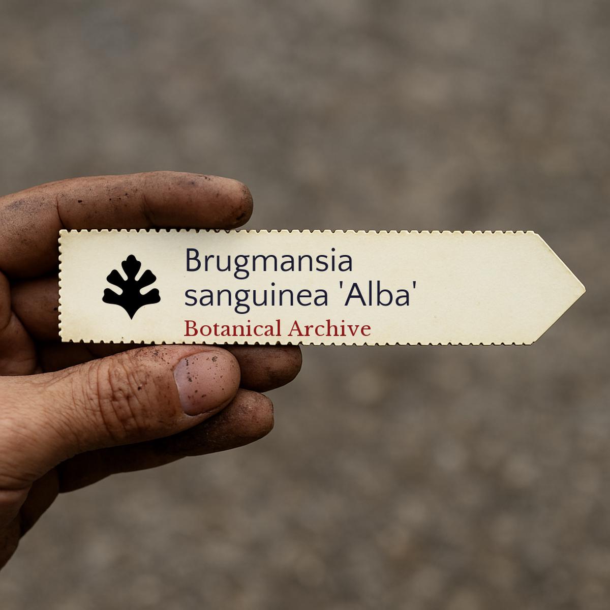Brugmansia sanguinea 'Alba' SEEDS