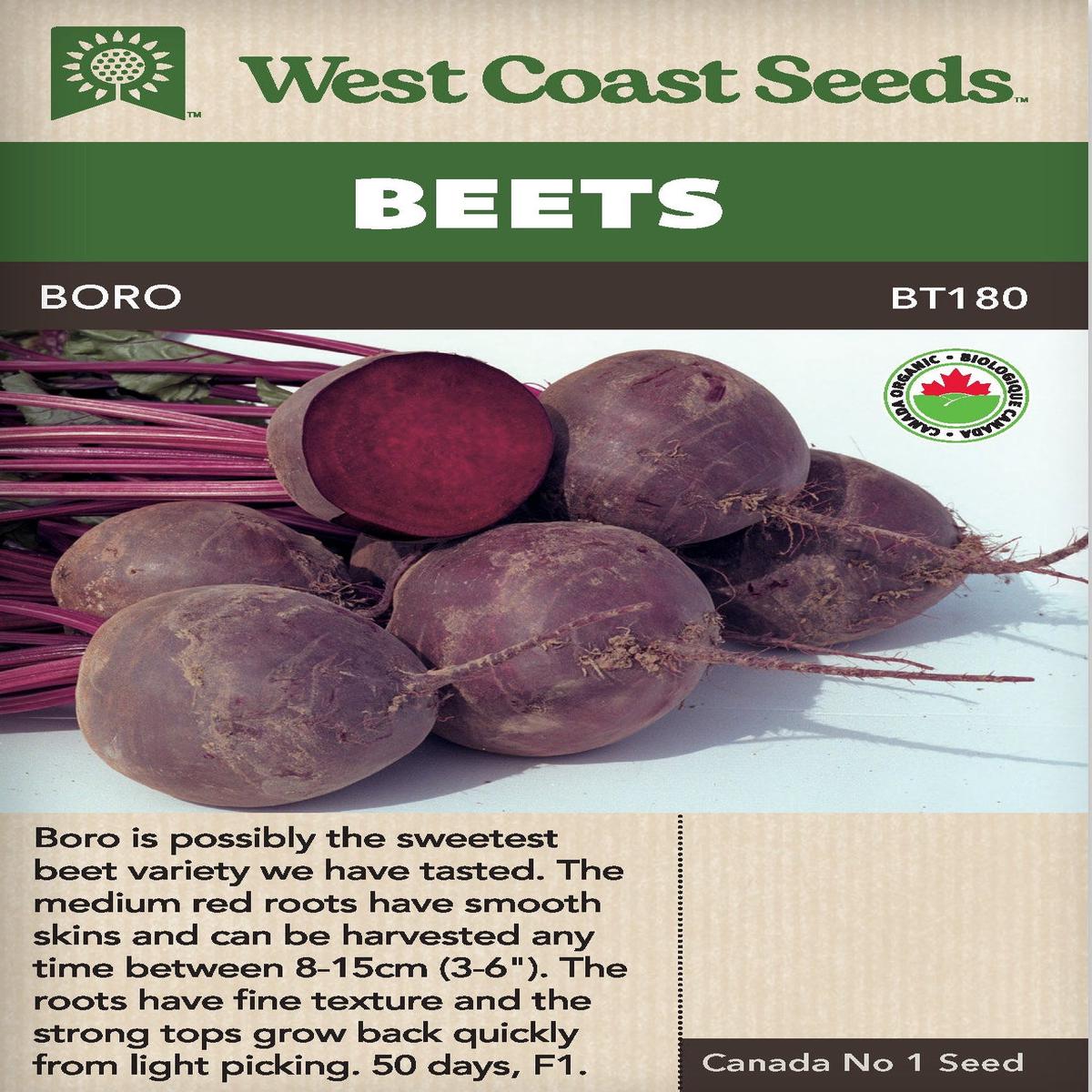 Organic Beet Boro - West Coast Seeds