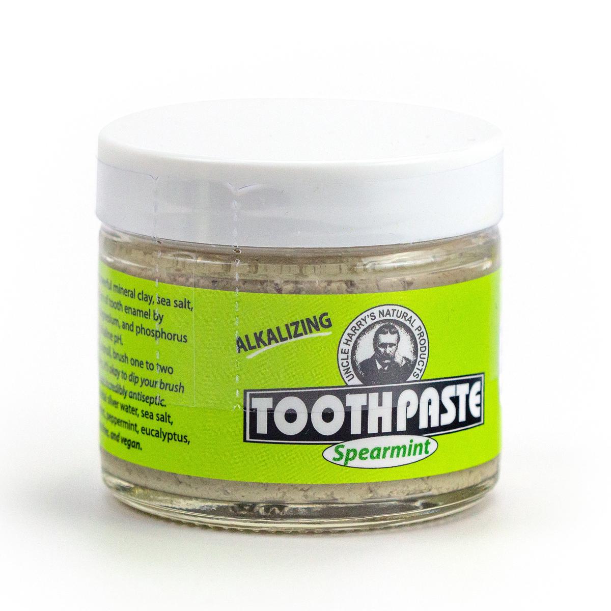 Toothpaste in Glass Jar - spearmint