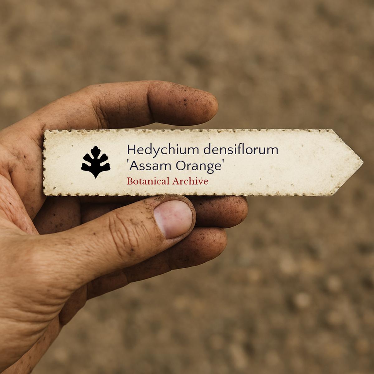 Hedychium densiflorum 'Assam Orange' SEEDS