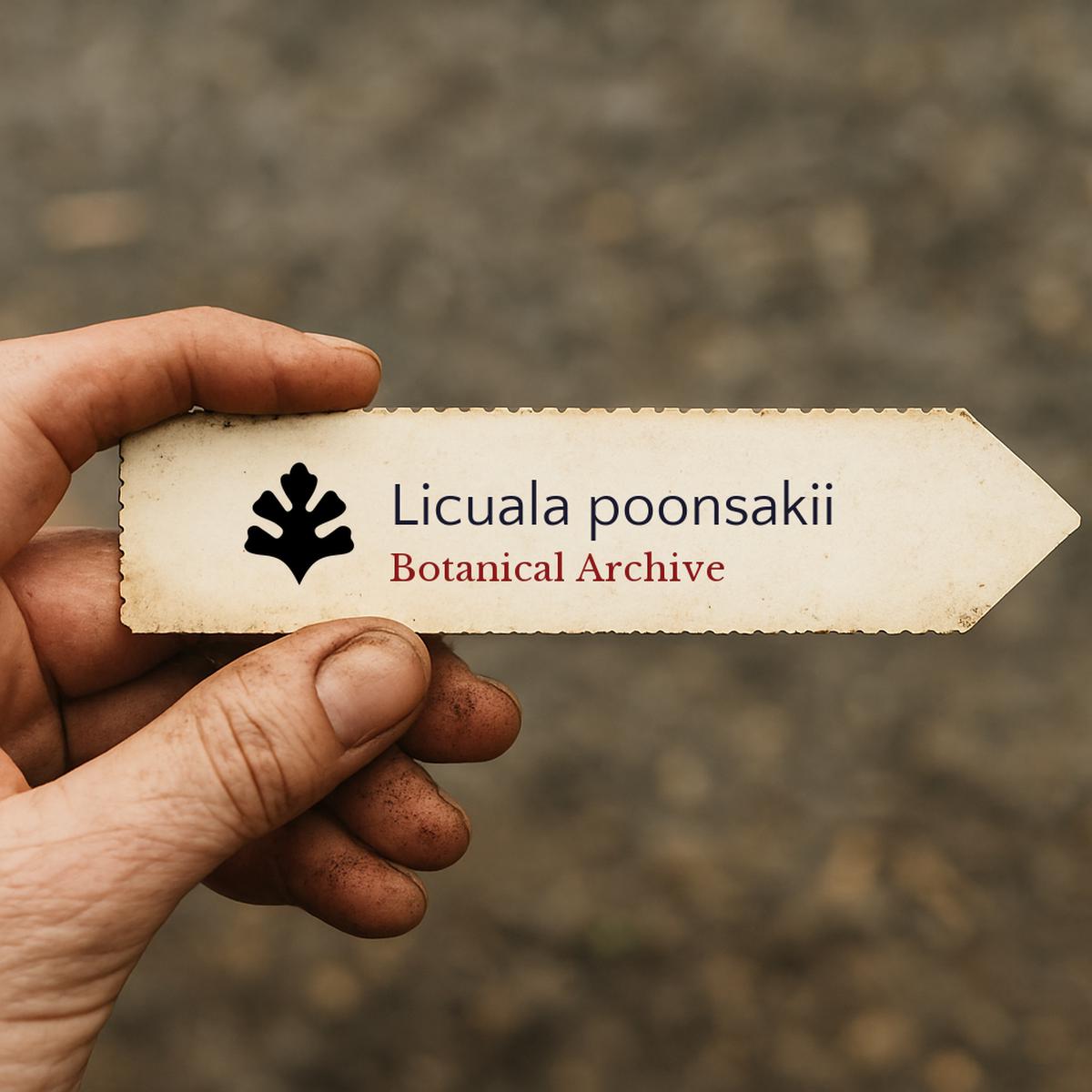 Licuala poonsakii SEEDS