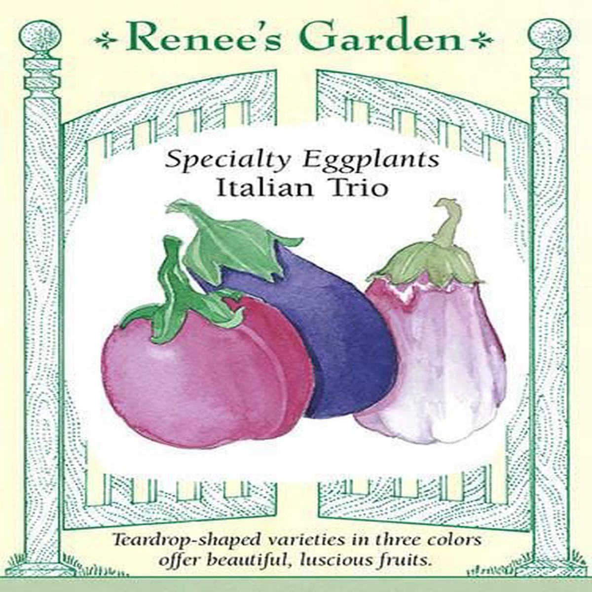 Eggplant Italian Trio - Renee's Garden