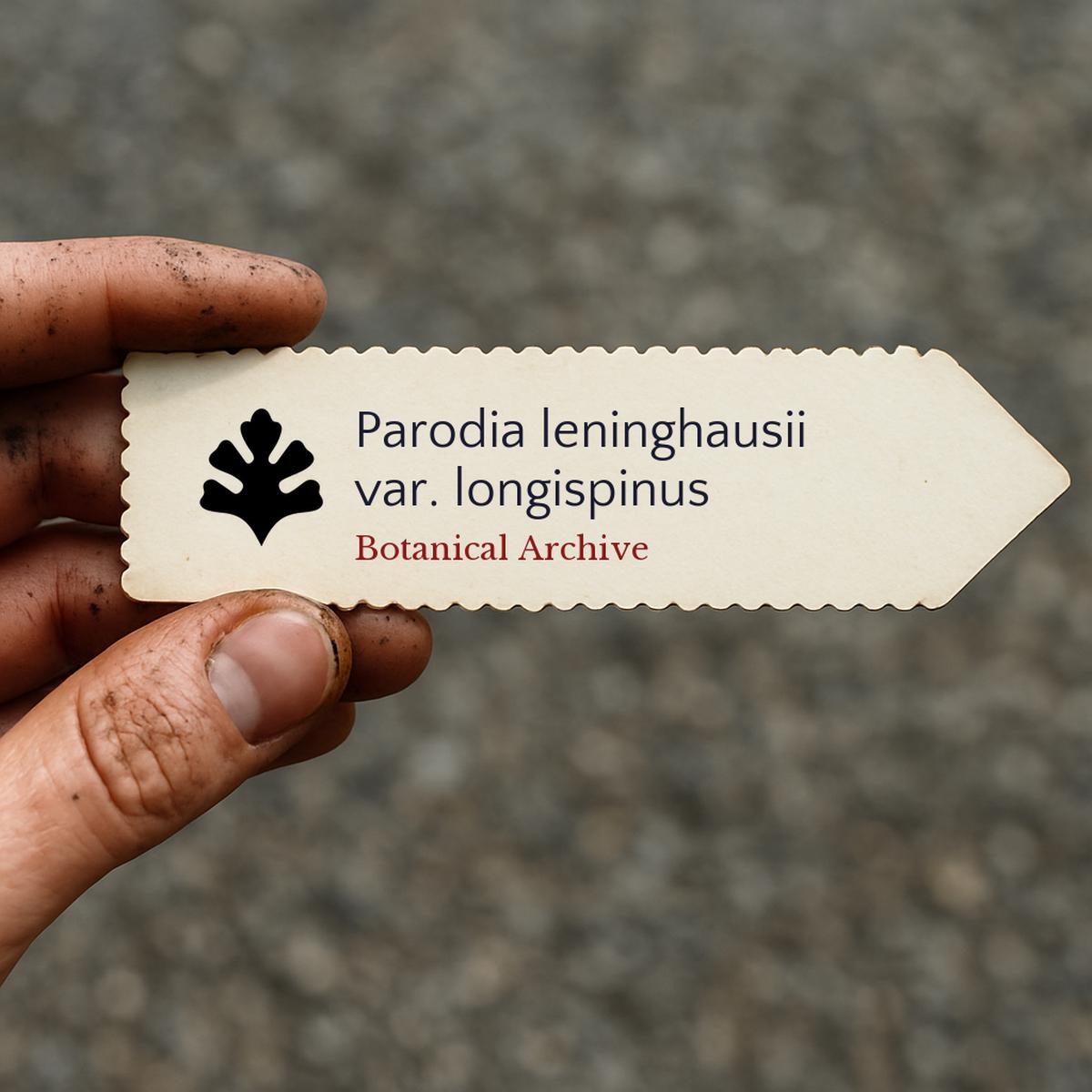 Parodia leninghausii var. longispinus SEEDS