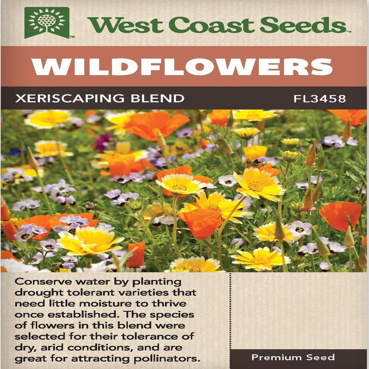 Wildflowers Xeriscaping 8211 West Coast Seed