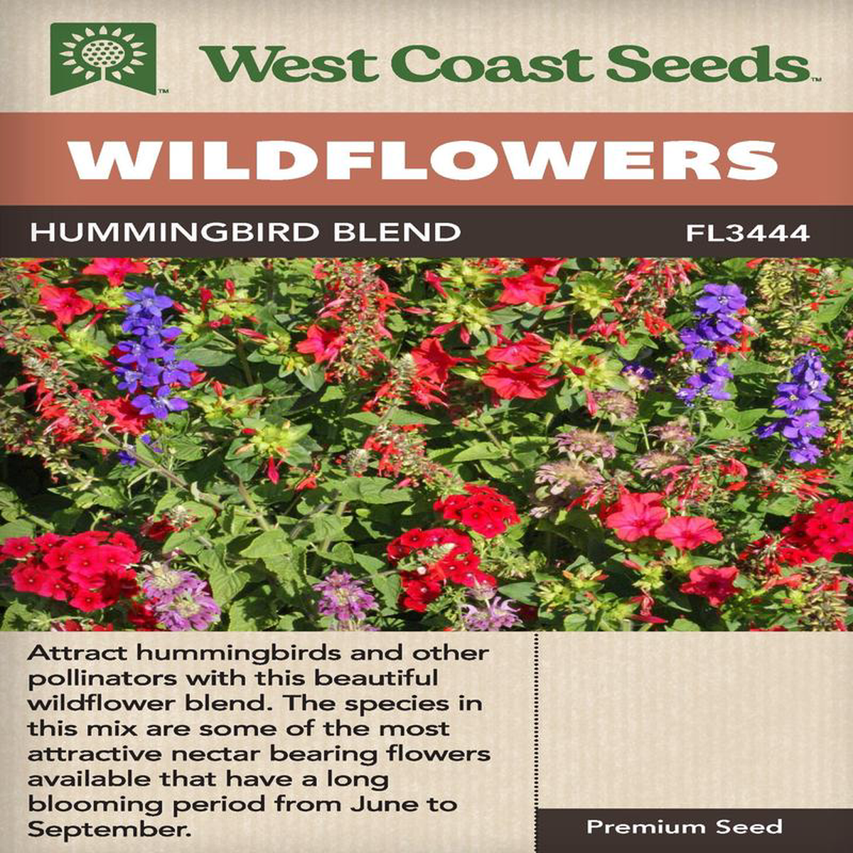 Wildflowers Hummingbird Blend 8211 West Coast Seeds