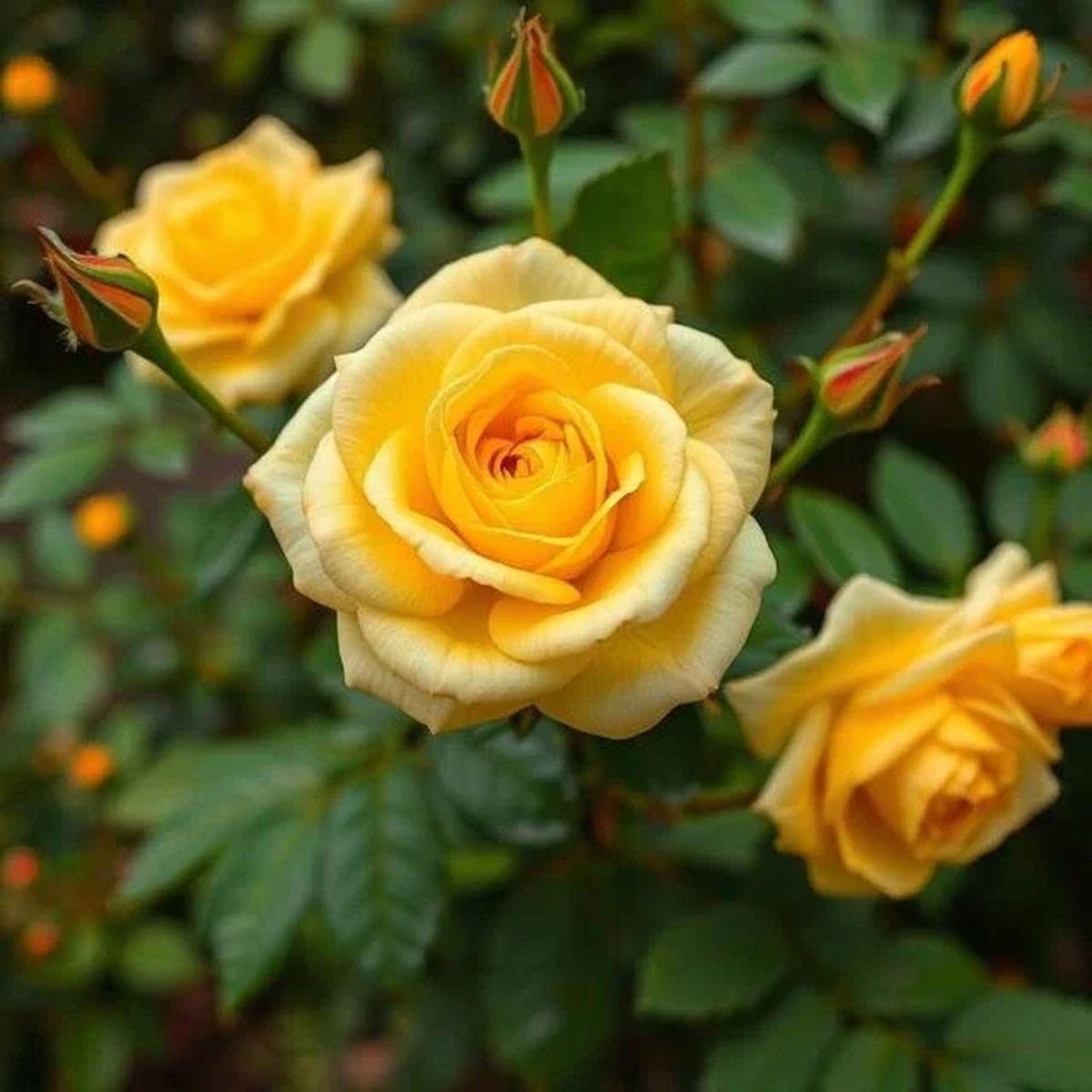 20 Pcs Yellow Climbing Rose Seeds - Rare Non-GMO Heirloom Variety Outdoor