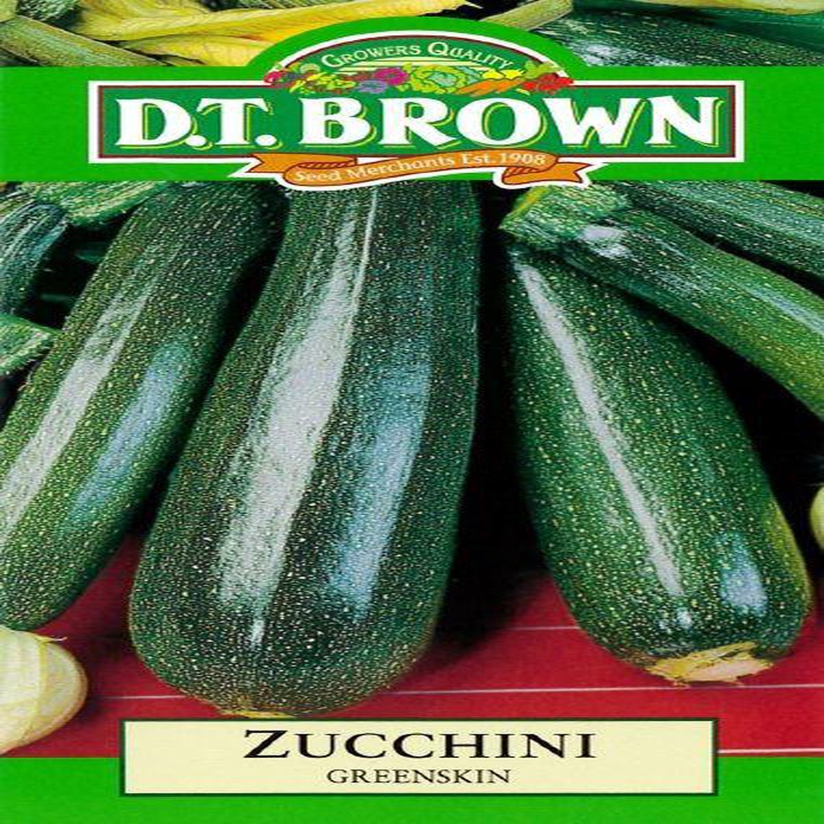 DT Brown Zucchini Greenskin