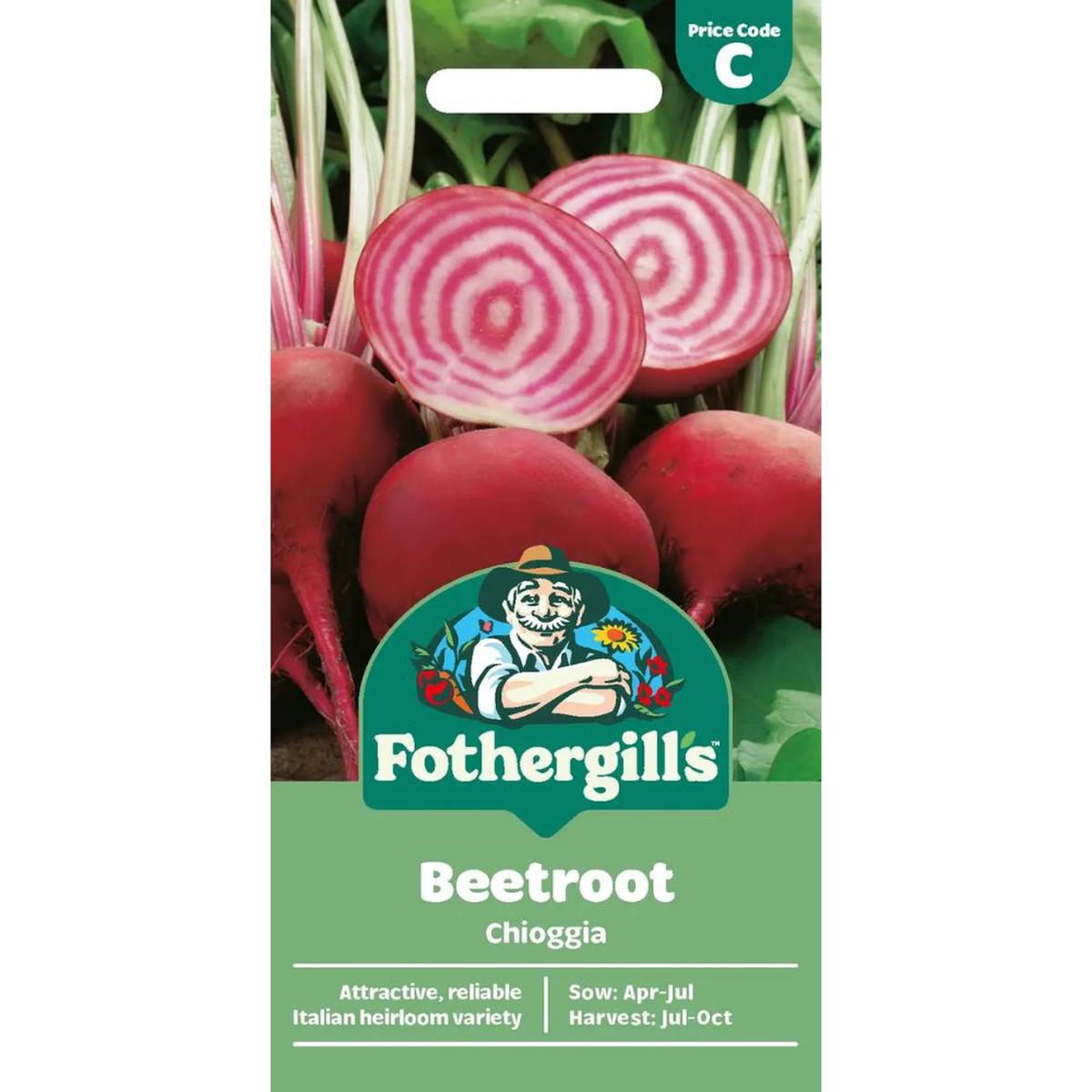 Mr Fothergill's Beetroot Chioggia Seeds