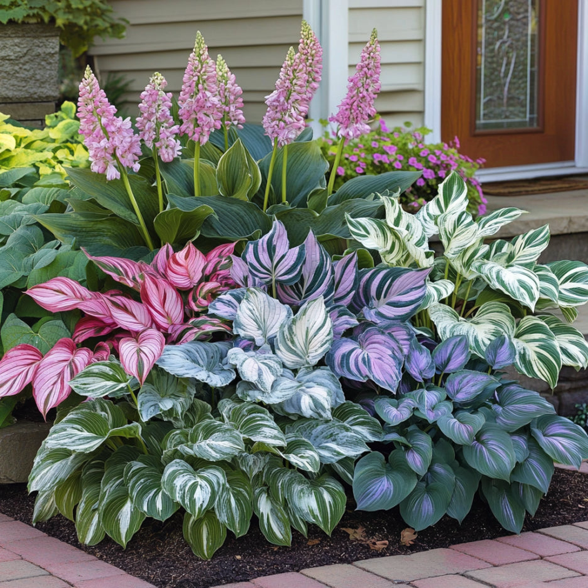 Hosta Seeds for Planting  Heirloom, Non-GMO, Perennial Shade Plant, Hosta spp. Foliage Variety - Mixed Color | 1000 Pcs